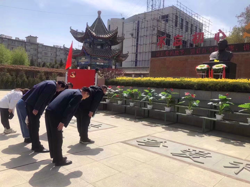 玉门公司开展“聆听党史故事、传承红色基因”主题党日活动图1.png
